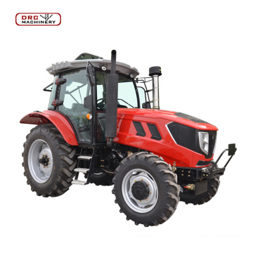 Vente chaude Factory Tracteurs de prix direct 90HP 100HP 110HP 120HP TRACTEUR DE FARME À QUATRE WHOED